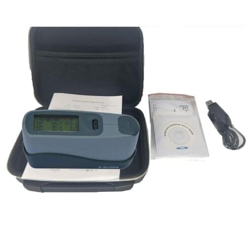 Tri Angles Gloss Meter Test 20 60 85 Degree Glossmeter Measuring for Paints Marble with Data Memory Function 60 Degree
