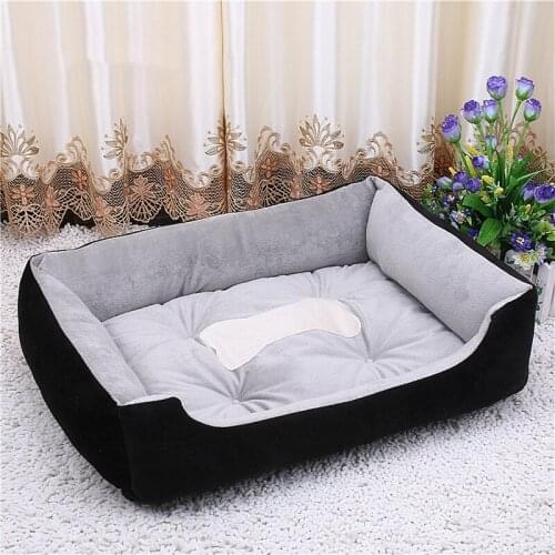 Dog Bed Warm Soft Pet Mat Washable Cushion Bed for Small Medium Large Dog Fluffy Comfortable Mat Supplies Accessories Dog Beds