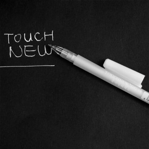 White Marker Pen Sketching Painting Pens Art Stationery Supplies white marker pen e15