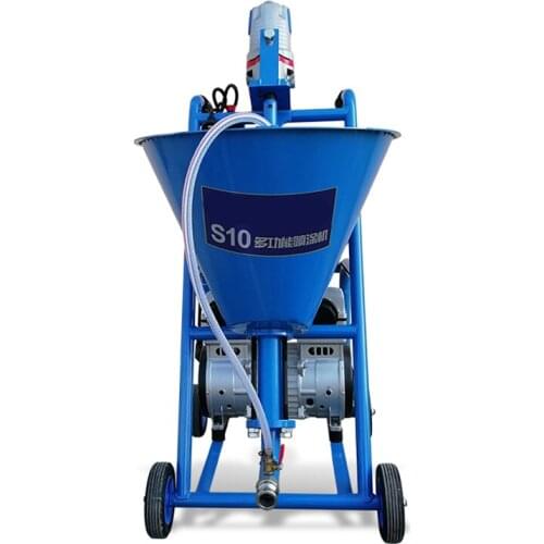 Spraying Machine High Pressure Tractor Engineering Fireproof Cement-Based Coating High Pressure Grouting Machine Waterproof