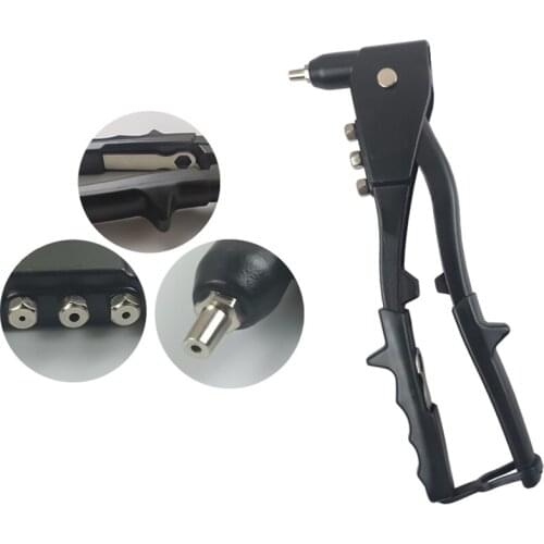 NEW Heavy Duty Riveter Tool Rivets Gun Hand Riveter for Plastic Metal Leather Tools