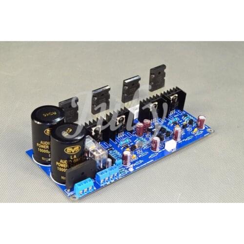V20 Class A and B high power HIFI fever amplifier board, 125W+125W, 10HZ-30KHZ, 4-8Ω, AC30V-0-30V