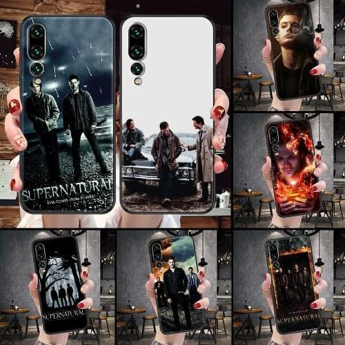 Supernatural Phone Case For Huawei P Mate P10 P20 P30 P40 10 20 Smart Z Pro Lite black soft hoesjes art coque fashion funda tpu