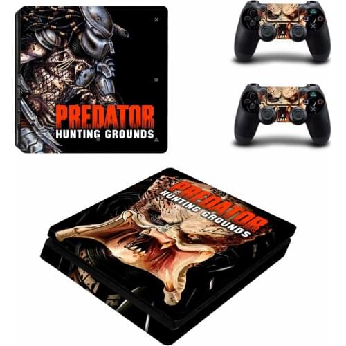Predator PS4 Slim Skin Sticker For Sony PlayStation 4 Console and Controllers PS4 Slim Skins Sticker Decal Vinyl