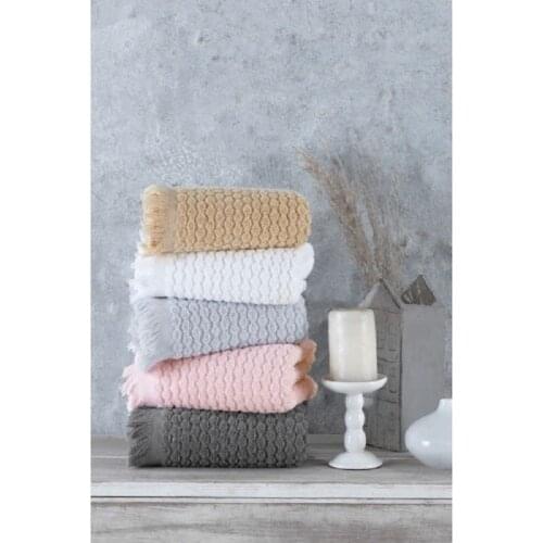 Turkish 100% Cotton 5-Towel Set