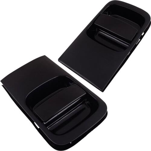 1 Pair Black Exterior Sliding Door Outer Handle Catch Fit For Hyundai H1 I800 Grand Starex 2007