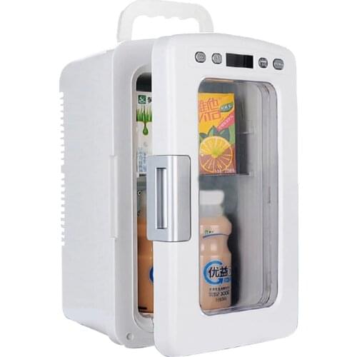 24L 220V beverage heating cabinet mini student dormitory freezer meals incubator hot and cold cabinet freezer car refrigerator