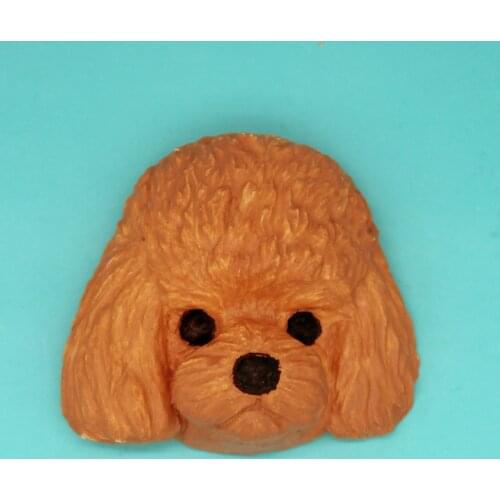 2D Vip Dog Aromatic Gypsum Exhaust Modelling Vehicle Incense Stone Chocolate Model Silicone Model C1253