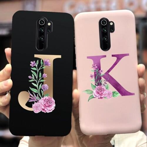 For Xiaomi Redmi Note 8 Pro Case Cute Letters Soft Silicone Back Cover For Xiaomi Redmi Note 8 Pro 8Pro Phone Cases 6.53'' Coque