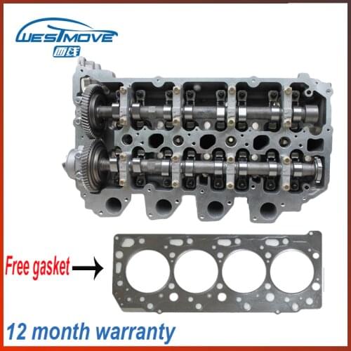 Complete cylinder head assembly for Mitsubishi Montero sport Challenger Nativa 2.5TDI 16V 05- engine : 4d56u 4d56hp