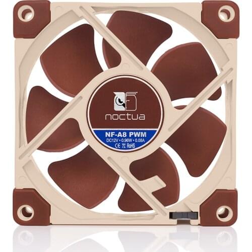 Noctua NF-A8 80mm 12v/5v Computer Cooling fan 3pin/4pin PWM quiet Radiator fans For PC Case Cooling CPU cooler fan Replace