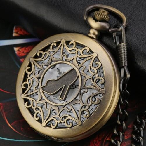Quartz Pocket Watch Hollow-out High Heel Pattern Cover Pocket Watches Alloy Thin/Rough Chain Pendant Clock Necklace Chain Gifts