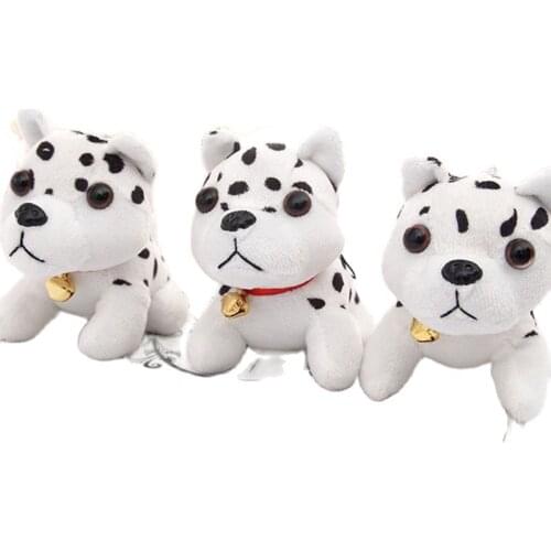 Little 12cm Dog Plush Stuffed Toy Key Chain Pendant Decoration Kids Dogs Plush Toy