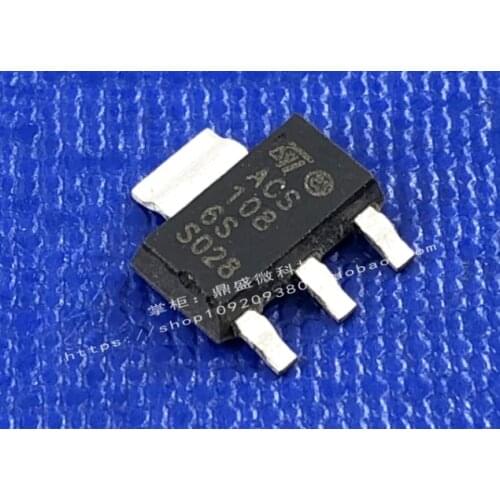 Xinyuan 10PCS/LOT ACS108-6SN-TR SOT223 0.8A 600V SOT-223 ACS108-6SN ACS108 108-6S SOT ACS108-6S
