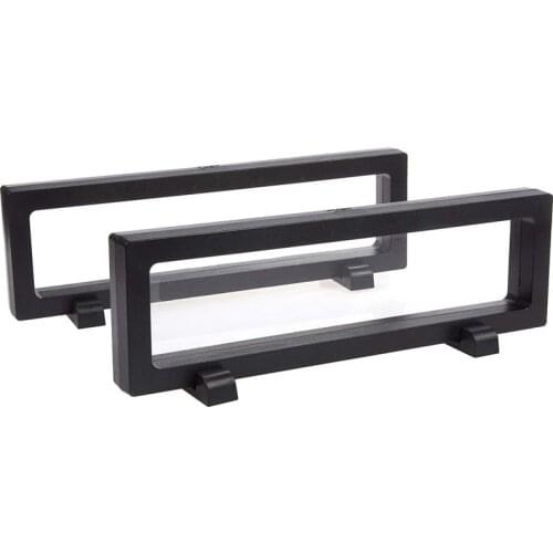 5-Piece Set Of 3D Display Cases - Transparent Plastic Display Frames for Jewelry, Antique, Coin, Medal and Family Heirloom Displ