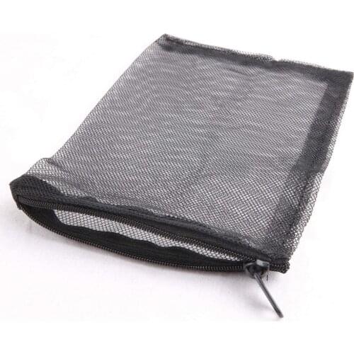 20PCS /Lot Nylon Mesh Bag Pouch Aquarium Pool Marine Filter Media Bags Non-Toxic Sack Zipper Foods Agriculture Bags