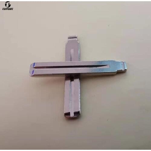 NO.112 Blank Uncut Car Key Blade for Hyundai IX45 Santafe S233 Remote Filp Key Blank Blade 112