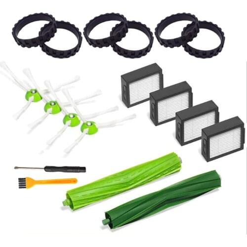 Tires for IROBOT ROOMBA Wheels Series I7 I7+I3 I3+I4 I6 I6+I8 I8+I8 Plus E5 E6 E7 Anti-Slip Irobot Replacements Parts