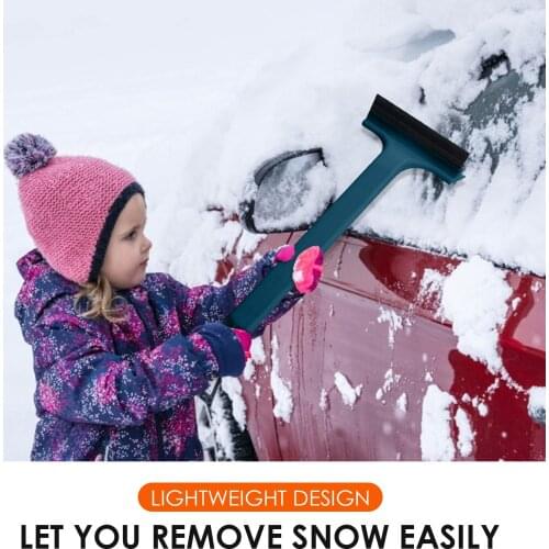 Snow Shovel Ice Scraper Snow Brush Water Remover For Car Auto SUV Frost Windshield Cleaner Winter Tool Double-ended Scraper