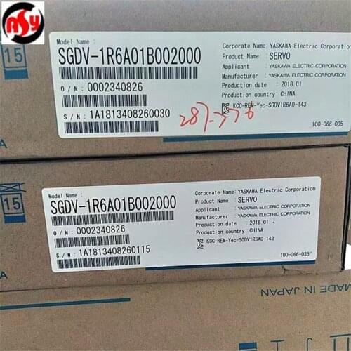 BRAND NEW & ORIGINAL SGDV-1R6A01B002000 / SGDV-1R6A01B Servo Driver SERVOPACK