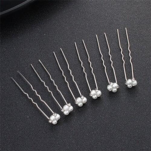 Women Hair Pins Bridal Accessories Pearl Fashion Hair Styling Tools Set For Hair Clips Accessory