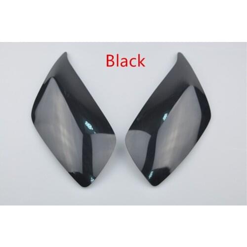 1Pair Motorcycle ABS Black / Clear / Blue / Smoke Color Headlight Lens Cover Shield Fit For Yamaha FZ1S 2006-2009