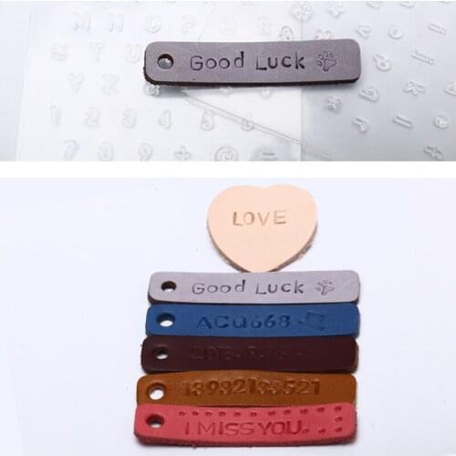1 Pcs Carving Letter Seal for Leather Craft Letters Alphabet Stamp Handmade Durable DIY Tool B99