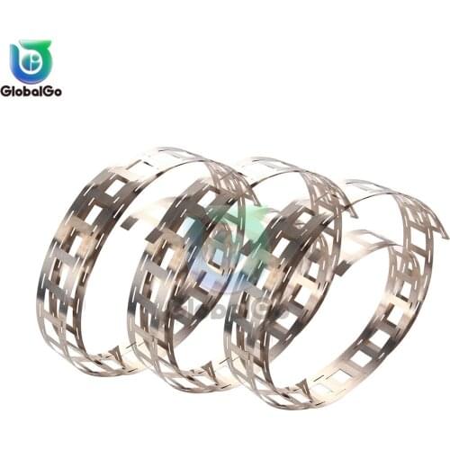 3PCS/Lot 1m 18650 Li-ion Battery Nickel Sheet Plate Nickel Plated Steel Belt Strip Connector Spot welding machine Battery Welder