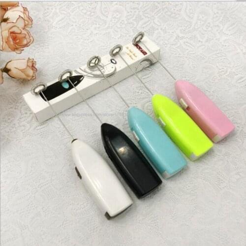 50pcs Electric Hand-held Egg Beater Milk Frother Automatic Cream Whipper Coffee Shake Mixer Cappuccin Drink Blender
