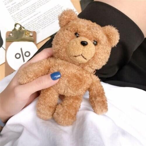 Wireless Teddy Bear Plush Earphone Case Cute Protective Cover for Apple