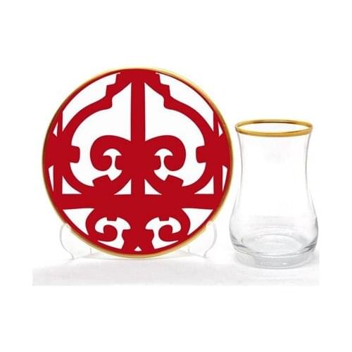 Drop Tea Set 12 pieces Scarlet