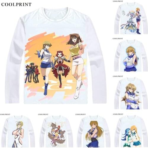 Tenjouin Asuka Alexis Rhodes T Shirt Yu-Gi-Oh GX Duel Monsters Generation Next T-shirt Casual Vintage TShirt Long Sleeve Shirts