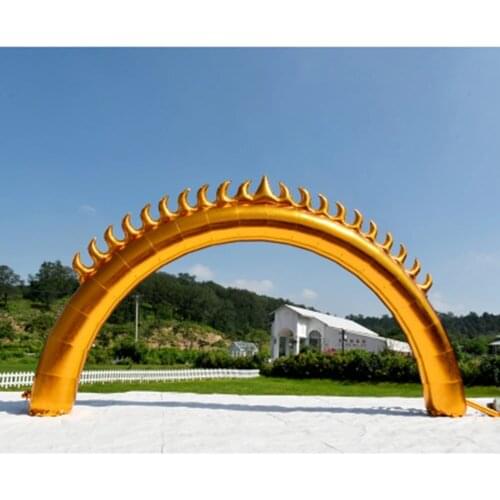 Inflatable Arch for Business Celebration Advertising Event Christmas Decoration ( Gold)