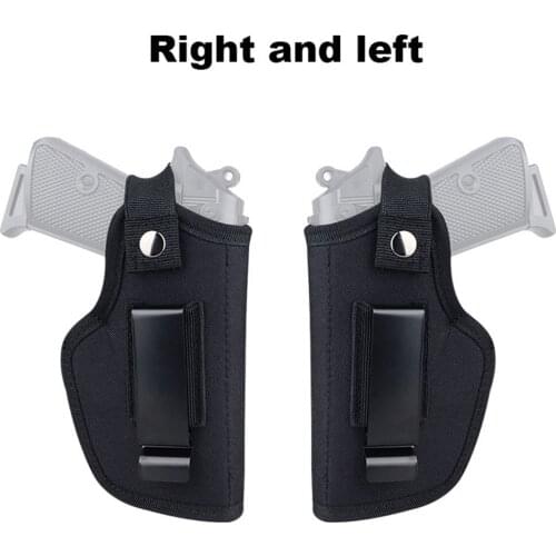 Nylon Gun Storage Bag Tactical Gun Holster Concealed Carry Holsters Quick Pull Outdoor Belly Concealed Storage Sleeve All Sizes