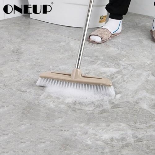 ONEUP Multifunctional Telescopic Floor Brush Long Handle Mop Bathroom Cleaning Tools Bathtub Shower Cleaning Kitchen Tools