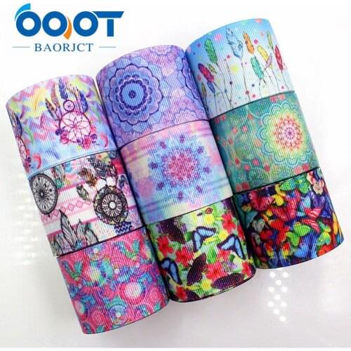 OOOT BAORJCT 1-1/2'' 38MM cartoon Printed grosgrain ribbon,Clothing accessories jewelry,DIY Handmade gift wrapping Decorative