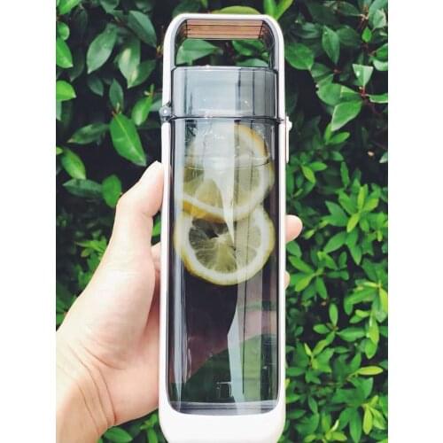 Drinkware Water Bottle Portable Water Cups Summer Sports Travel Bottles Household Square Hot Water Cup For Lovers