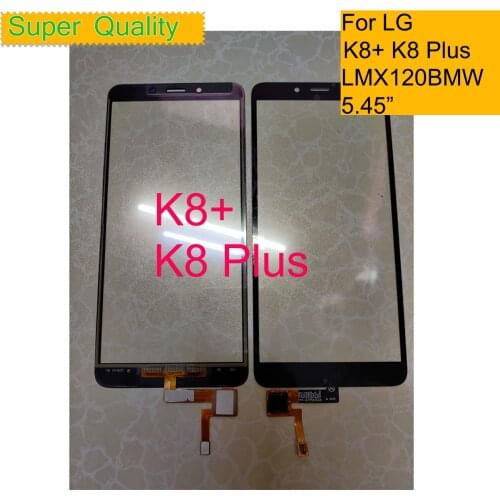 10Pcs/lot For LG LG K8+ K8 Plus LMX120BMW Touch Screen Panel Sensor Digitizer Front Glass Outer Lens For LG K8 Plus Replacement