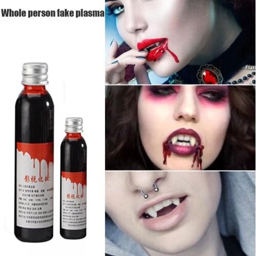Ultra-Realistic Fake Blood Not Sticky Halloween Film CosplayTricky Props J99Store