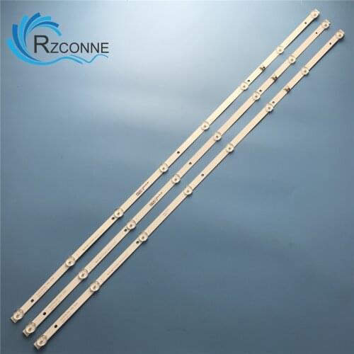 833MM LED Backlight strip 8 lamp For 43" TV DLED43KJAN 3X8 0006 E177671B/PEC
