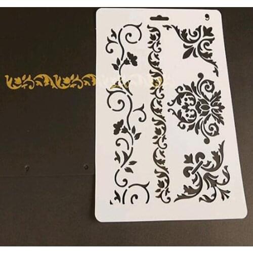 Flowers Craft Layering Stencils For Walls Scrapbooking Painting Template Stamps Album Decorative Embossing Paper Cards Reusable