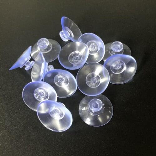 Vacuum Cup Sucker 20PCS/Lot High Quality 20mm Glass PVC High-end Suction Cups Transparent Bathroom Thicken Mushroom Head Popular