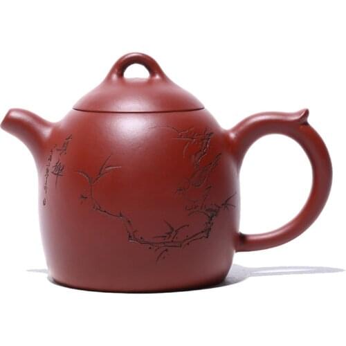 Yixing Dahongpao Teapot Handmade By Famous Master Large-capacity Qin Quan Zisha Teapot Kungfu Tea Set Household Teapot