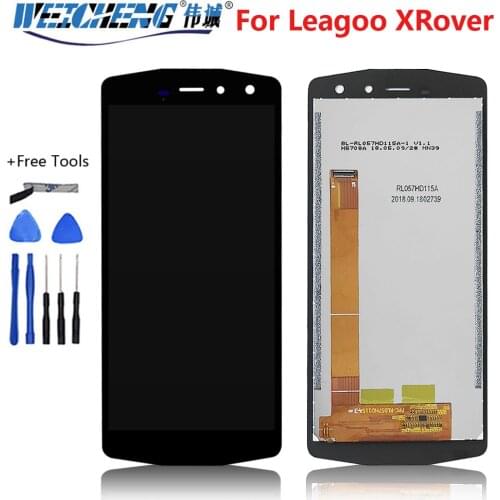 5.72''For Leagoo XRover LCD Display+Touch Screen Digitizer Assembly For Leagoo XRover Repair Parts+Tools+Adhesive