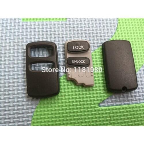 1Pc Replacement Key Case For Mitsubishi Lancer Outlander Endeavor Galant 2 Button Remote FOB Alarm Shell No Logo Blank Auto Part