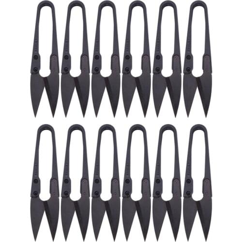 Bonsai Pruning Scissors, U Scissors Mini Garden Clippers Pruning Shears for Bud and Leaves Trimmer 12 PCS CNIM Hot