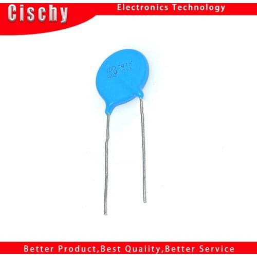 20PCS 10D391K Varistors 10D-391K 10D391 390V Piezoresistor Metal Voltage Dependent Resistor Piezoresistance