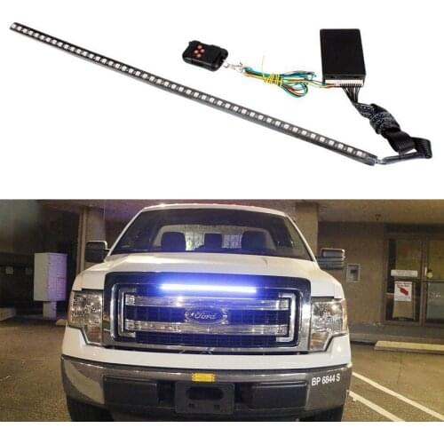 22" 60CM 48 Led Knight Rider Flash Strobe Scanner Neon Strip Light DIY Neon Car