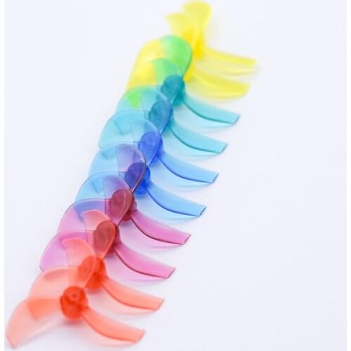 NewBeeDrone Azi 3-blade Propeller 31mm 0.8mm Brushed 1mm Brushless Motor for RC FPV Racing Drone Tinywhoop Frame Kit Spare Parts