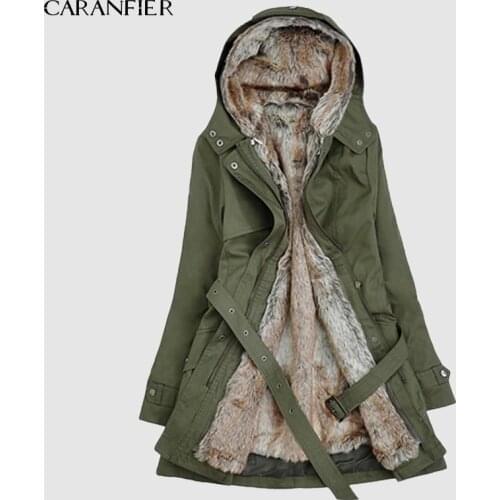 Женские зимние парки CARANFIER China At AliExpress